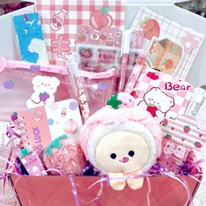 Peachy Kawaii Stationery Bundle